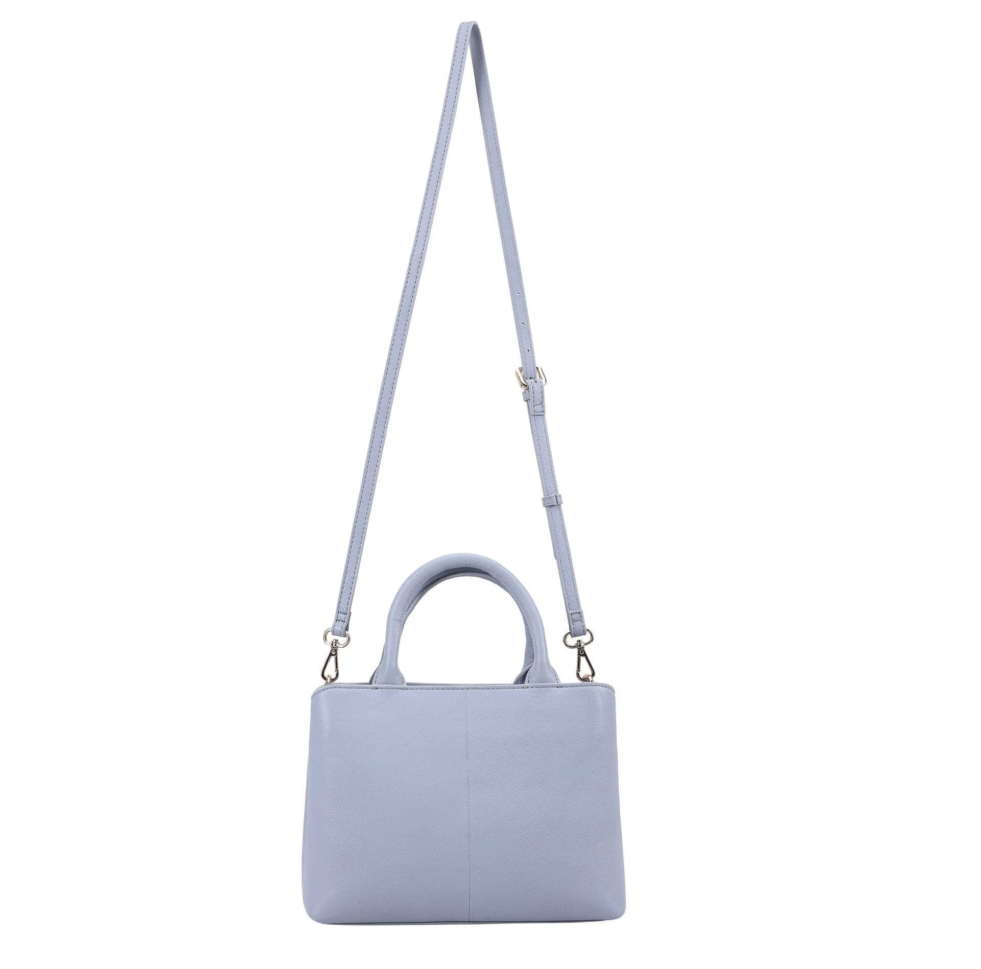 Paul Costelloe Paul Costelloe Women's Navarre Leather Multi Way Bag in Light Blue - 4