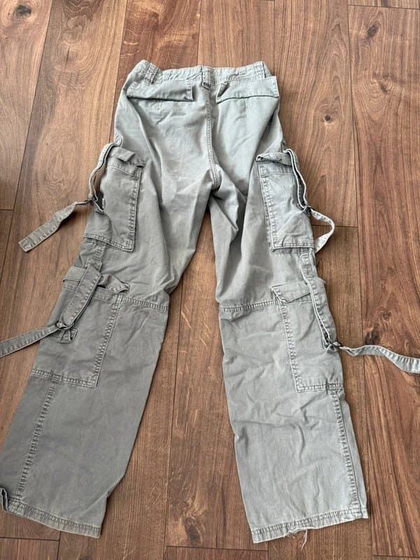 Bershka cargo pants wide leg
