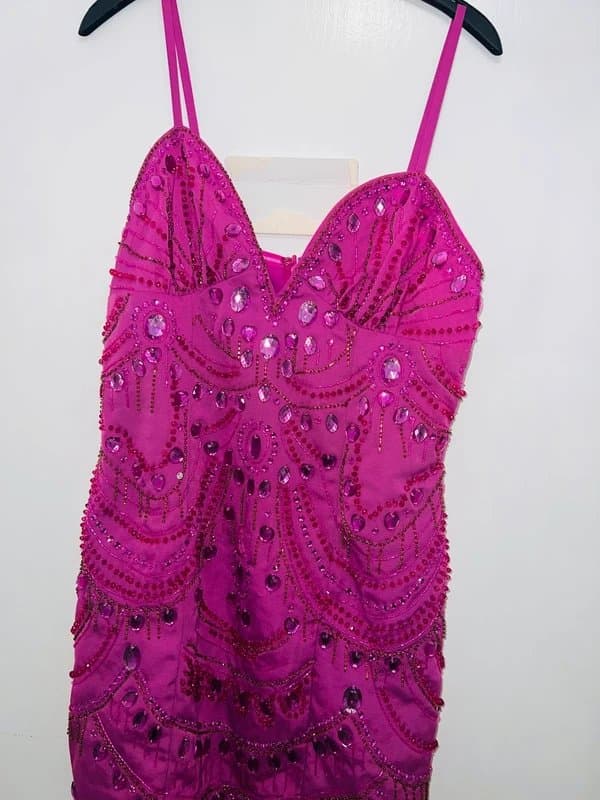 ASOS Beautiful embellished short dress