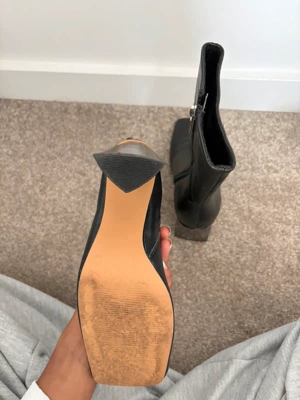 ASOS Mid calf, Square toe heel boot