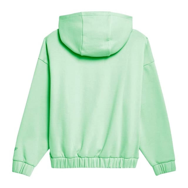 4F 4F Women's SS23TSWSF255 Hoodie in Green - 2