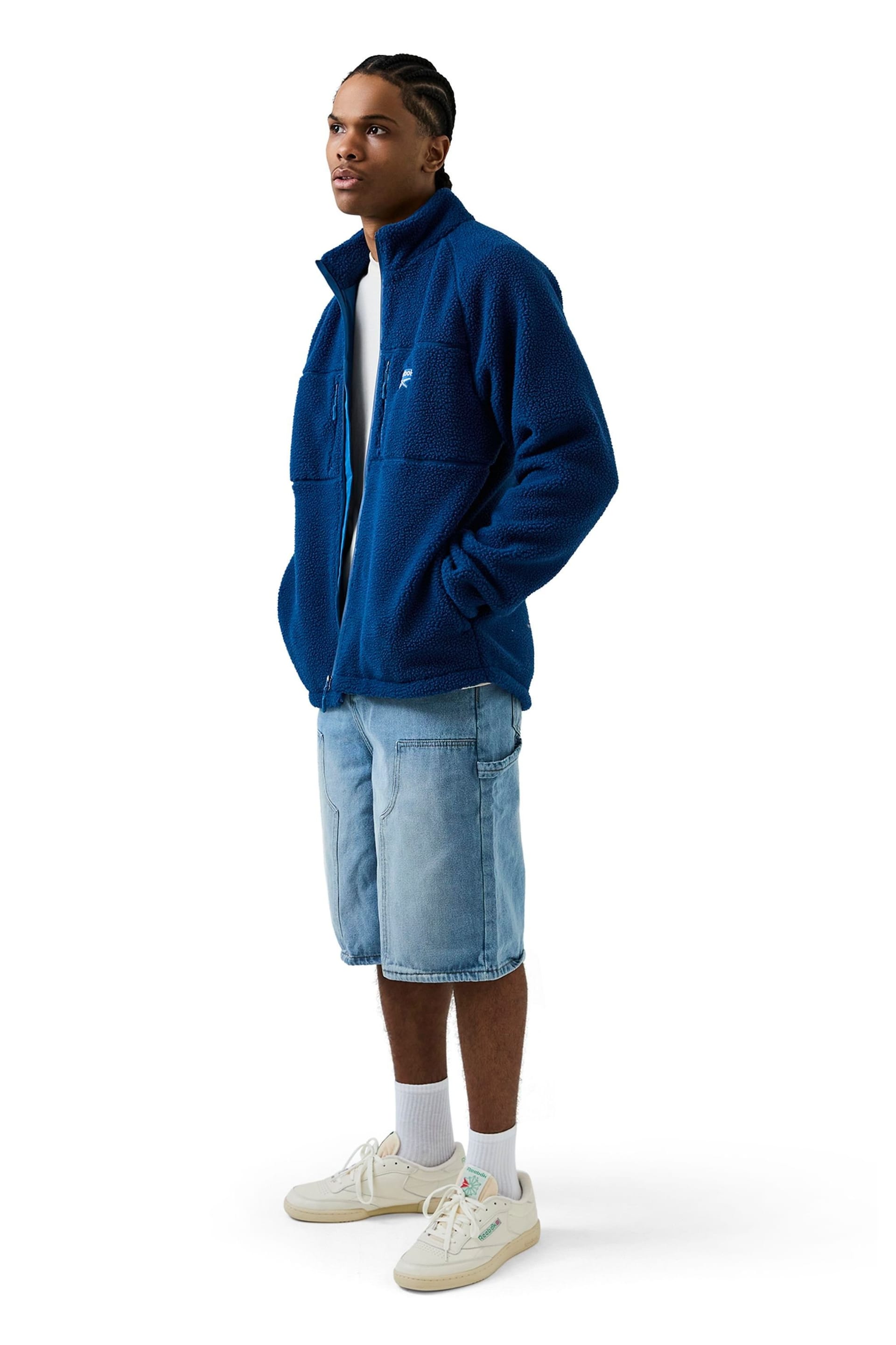 Reebok Reebok Men's Holworth Fleece in Blue - 4