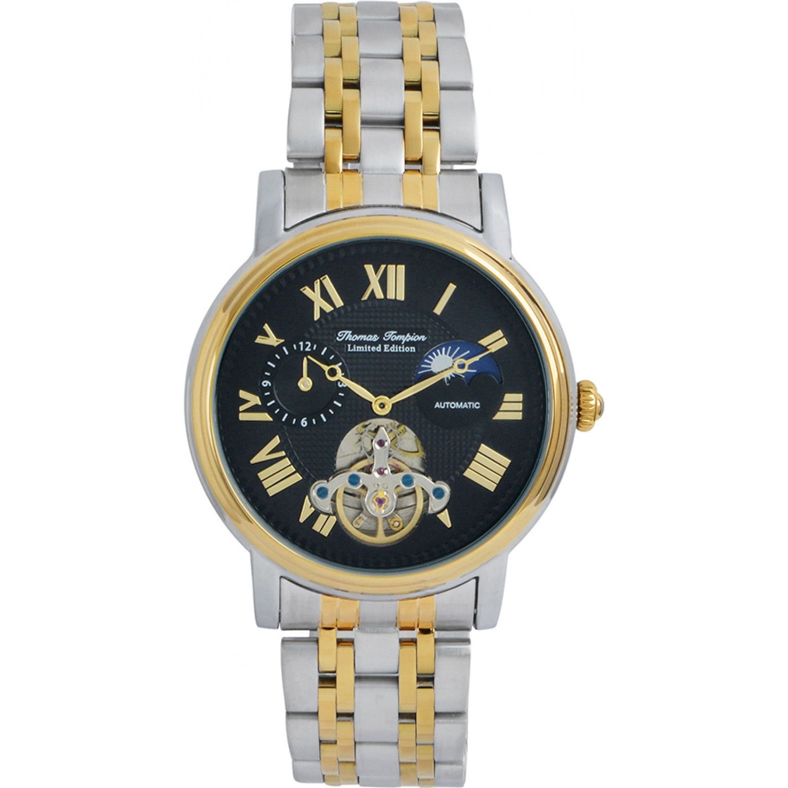 Thomas Tompion Thomas Tompion Men's TT-1122 London 44mm Automatic Watch - 1