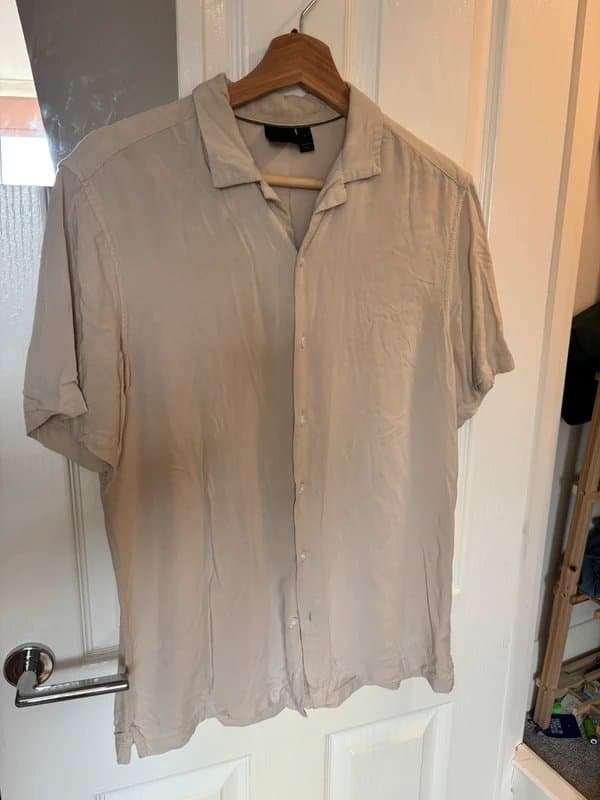ASOS ASOS men’s shirt medium in taupe