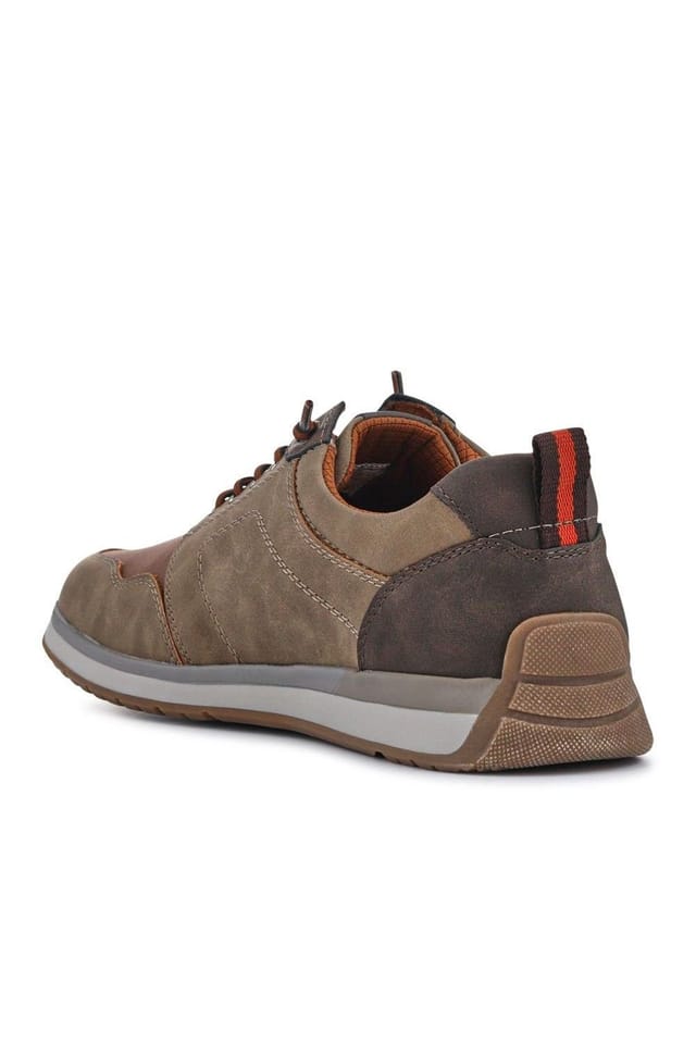 Pavers Pavers Men's Wide Bungee-Laced Slip-On Shoes in Brown - 3