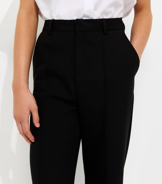 New Look Girls' Black Wide Leg School Trousers New Look - 2