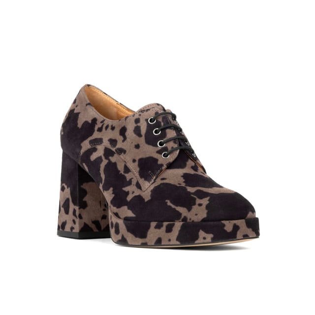 Embassy London Embassy London Women's Roulette Platform - Brown Cow - 2