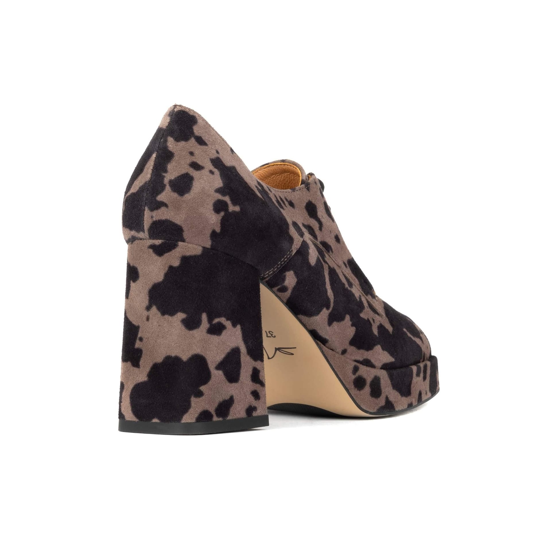 Embassy London Embassy London Women's Roulette Platform - Brown Cow - 4