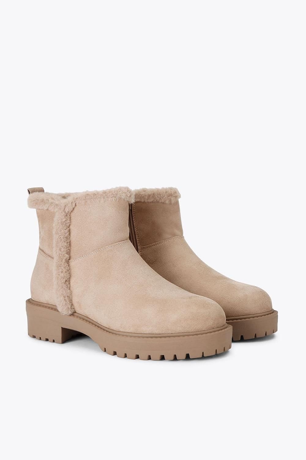 Carvela Carvela Women's 'Cosy Ankle' Fabric Boots in Taupe - 4