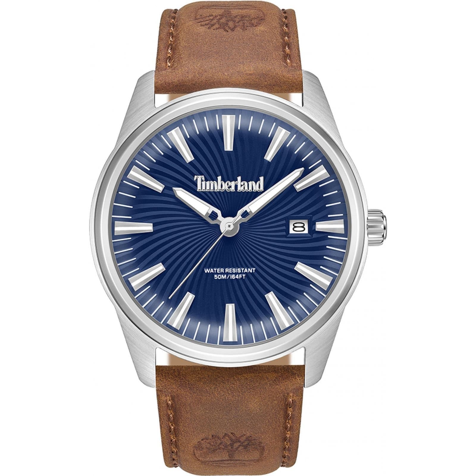 Timberland Timberland Men's TDWGB0083103 Birch Road 45mm Quartz Watch in Brown