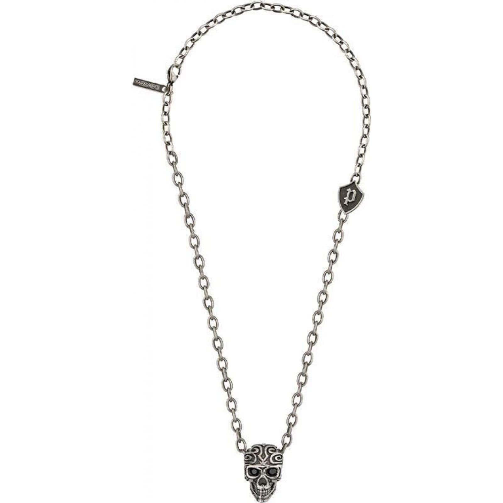 Police Police Men's PEAGN2120201 Necklace in Silver