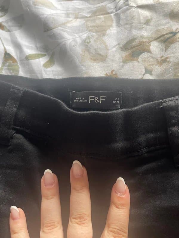 F&F New black F&F skinny jeans, M