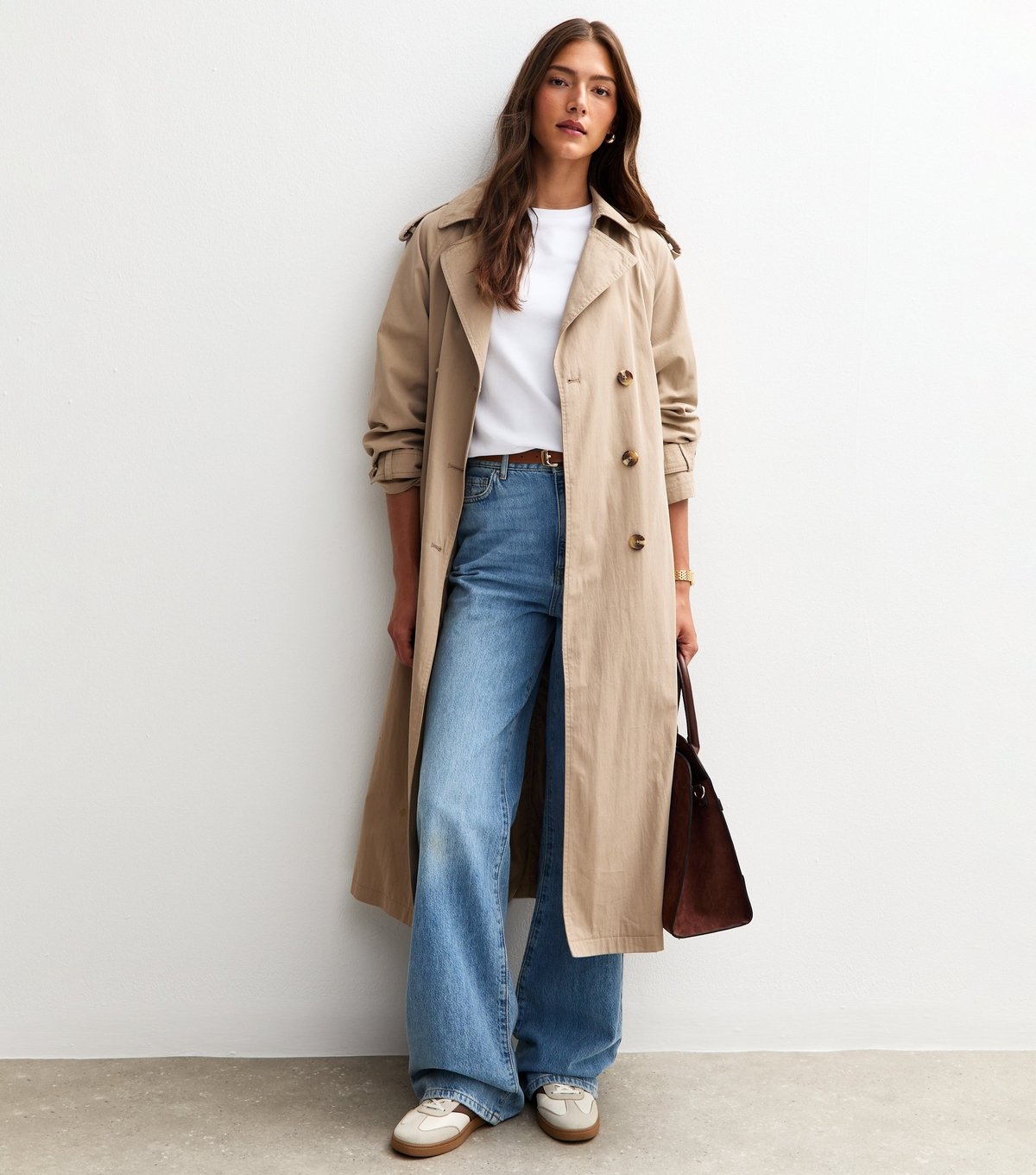 New Look Women's Premium White Heavyweight Cotton Relaxed T-Shirt New Look - 3