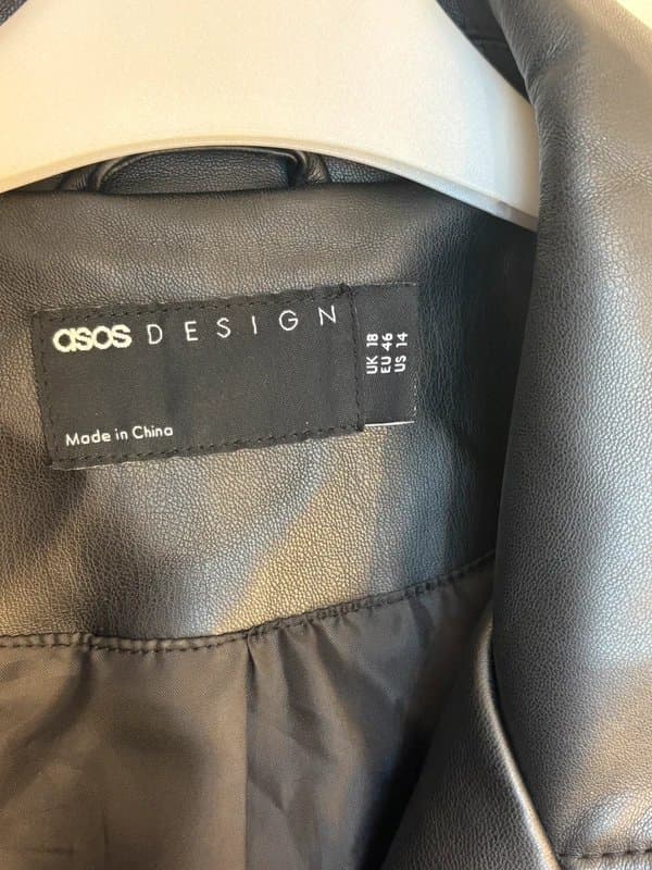ASOS Design ASOS design leather jacket