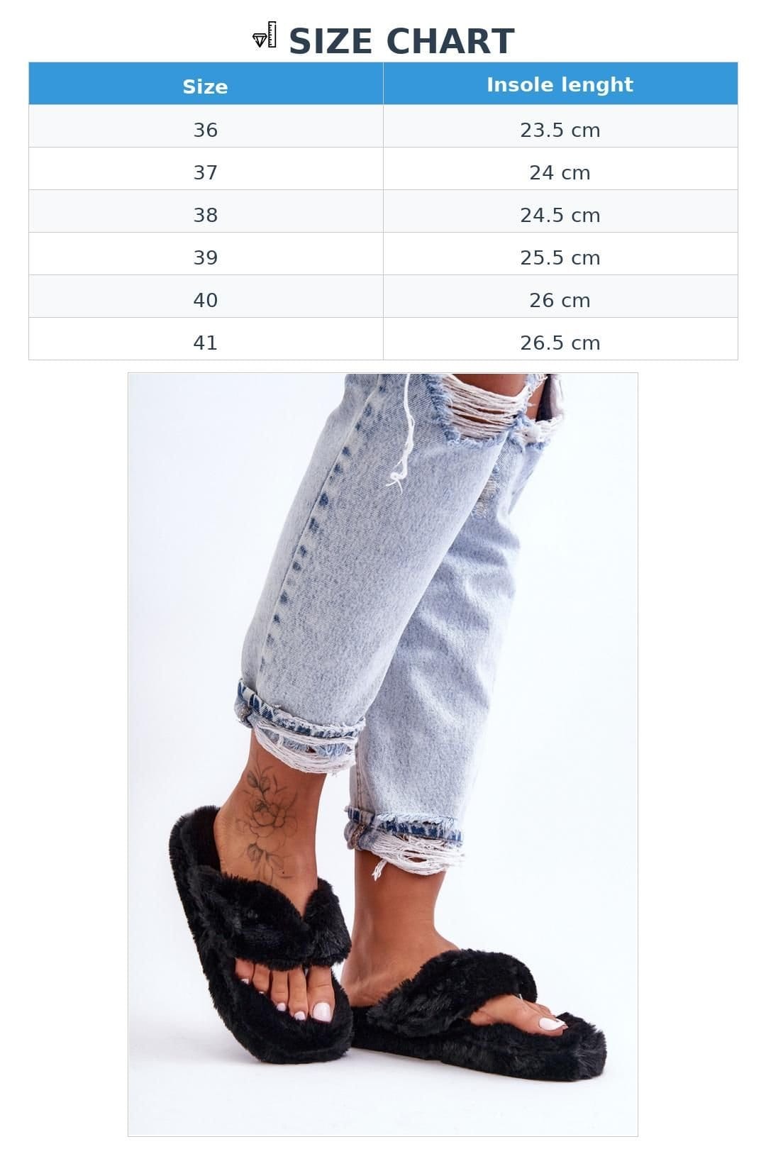 Love Lace Love Lace Women's Japanese Faux Fur Platform Flip Flops with Toe Cover House in Black - 4