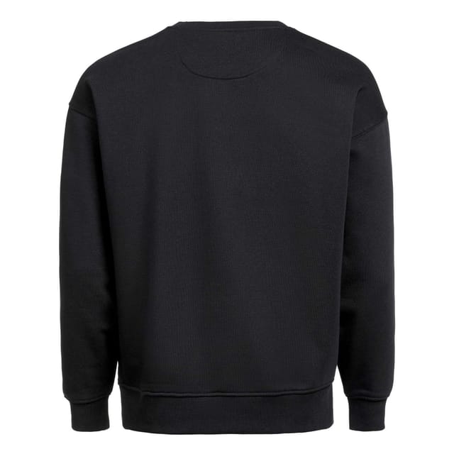 Untagged Movement Untagged Movement Men's Crew Neck Loose Fit Sweatshirt in Black - 2