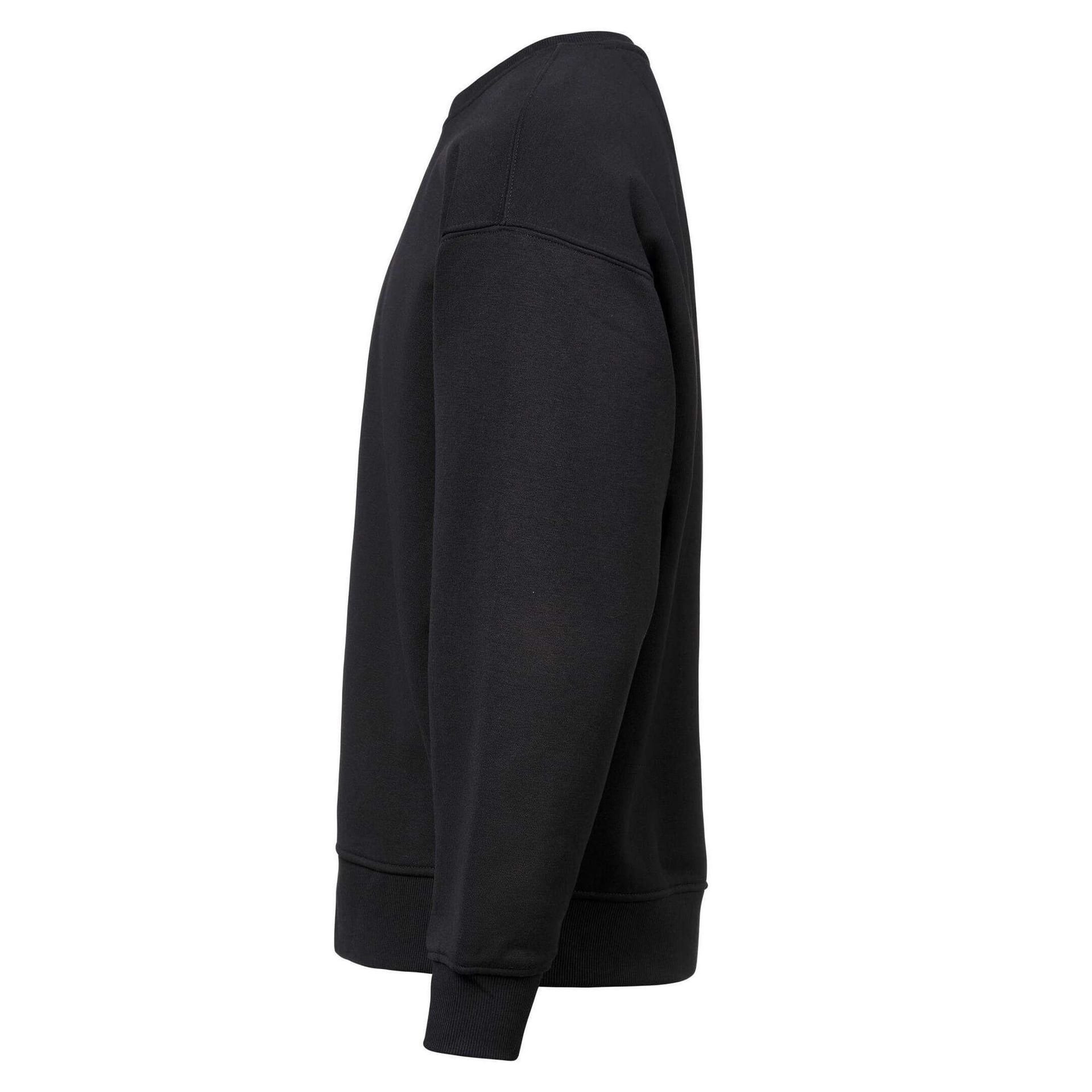Untagged Movement Untagged Movement Men's Crew Neck Loose Fit Sweatshirt in Black - 4