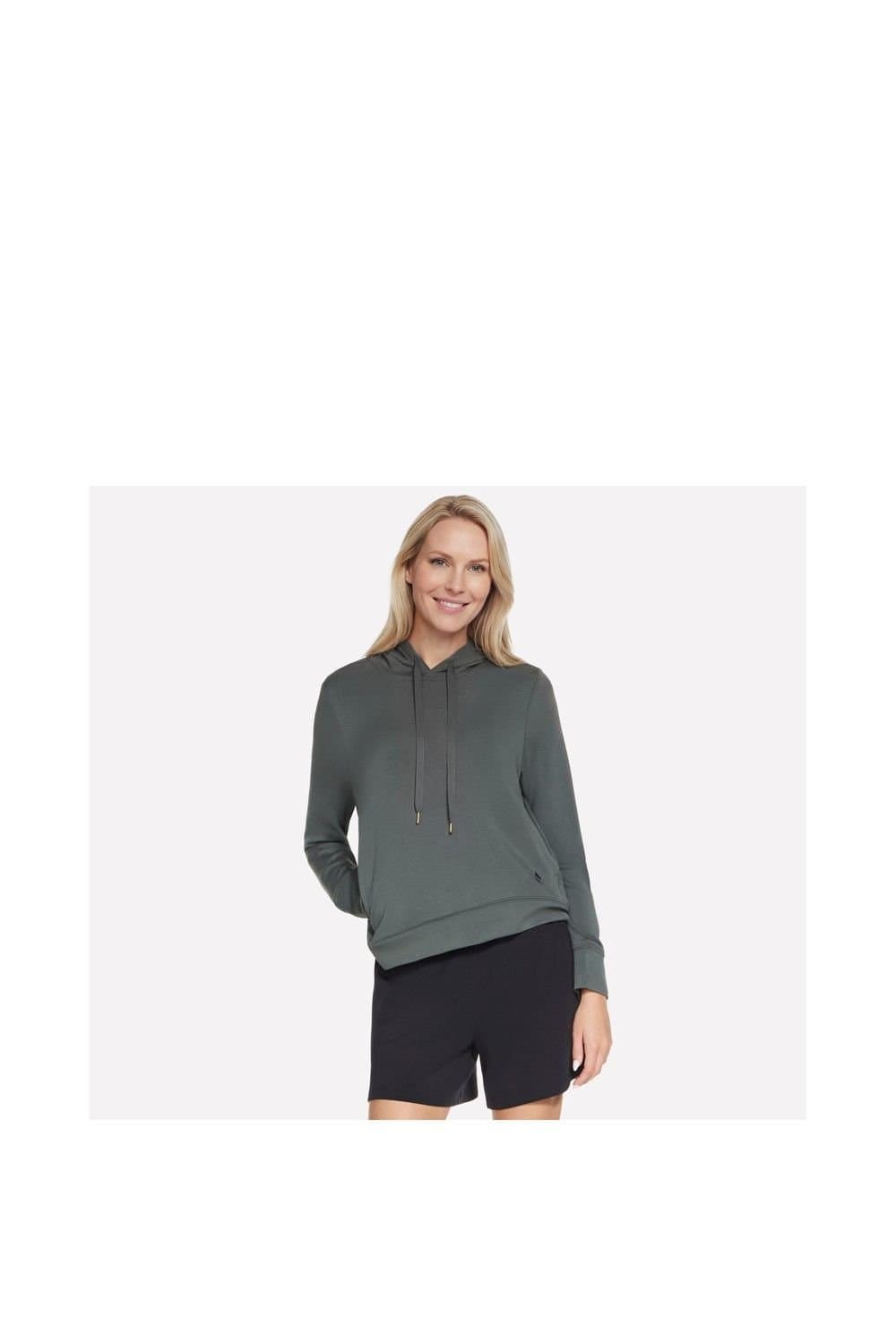 Skechers Skechers Women's Cozy Luxe Hoodie in Dark Green
