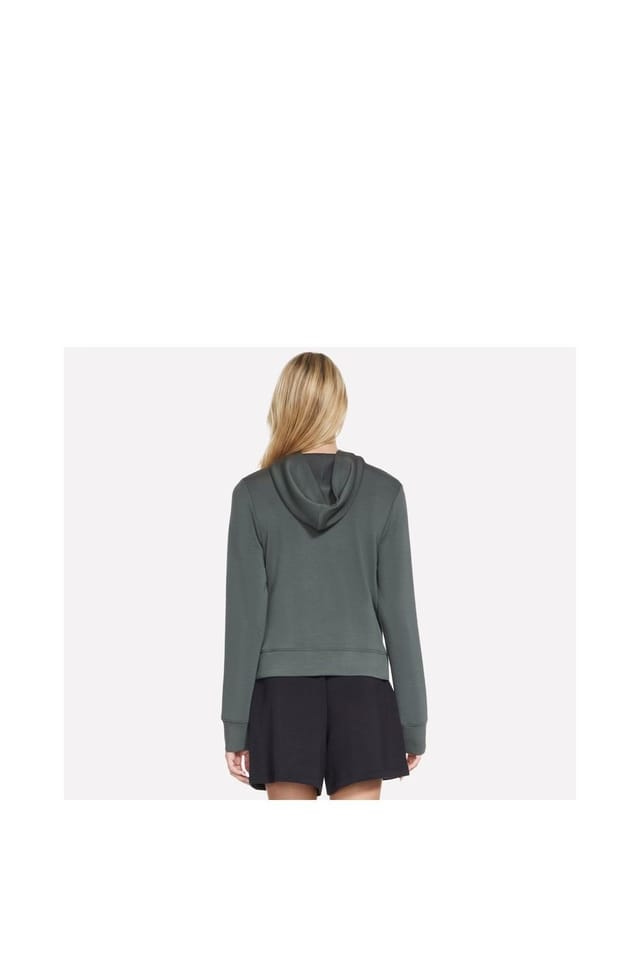 Skechers Skechers Women's Cozy Luxe Hoodie in Dark Green - 2