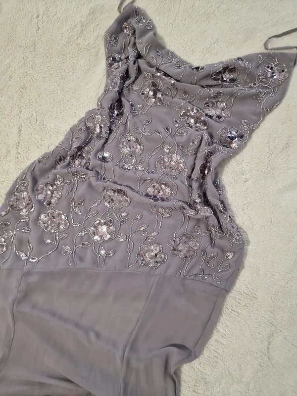 Oh Polly Amarelle embellished gown