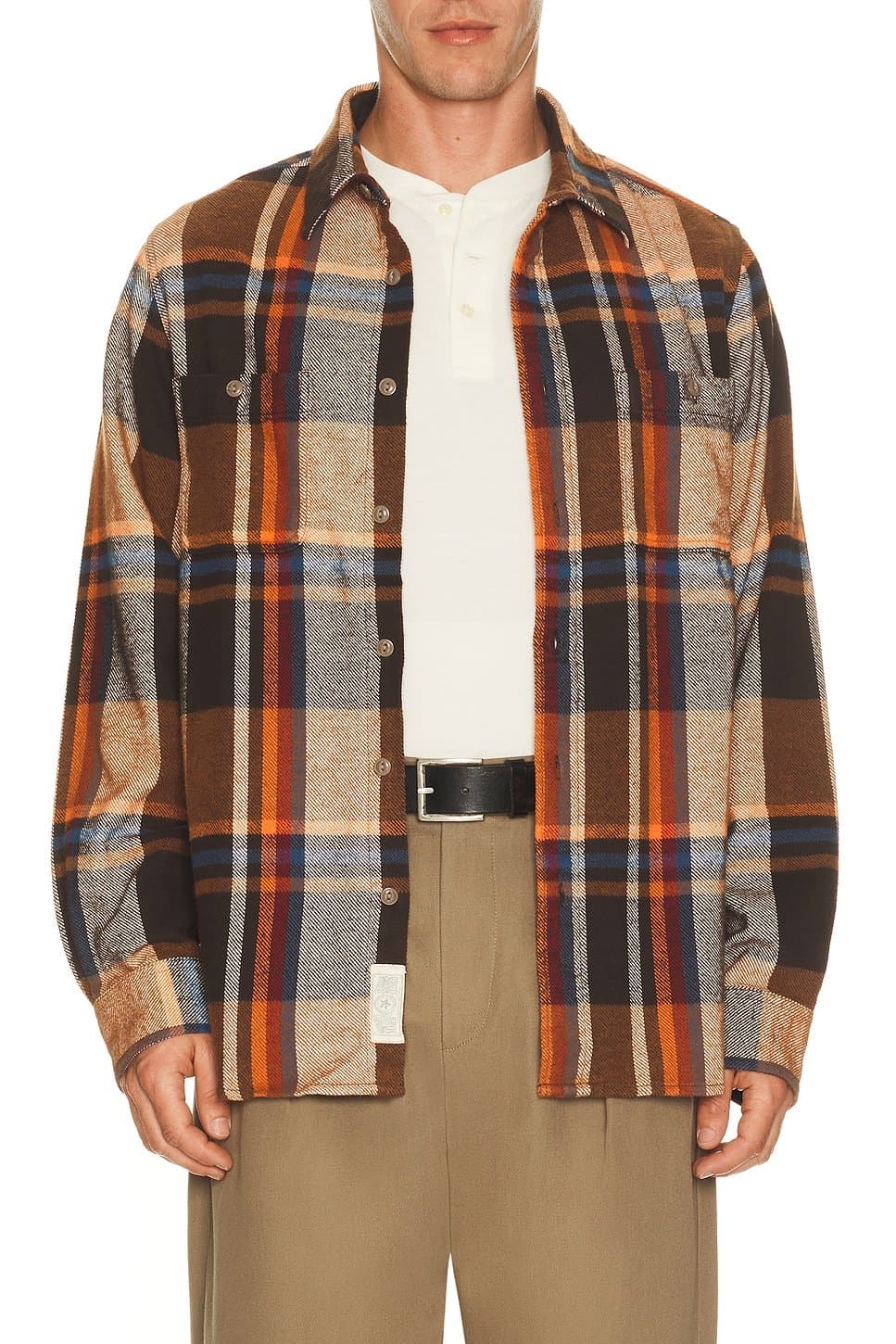 revolve Heavy Flannel Work Shirt