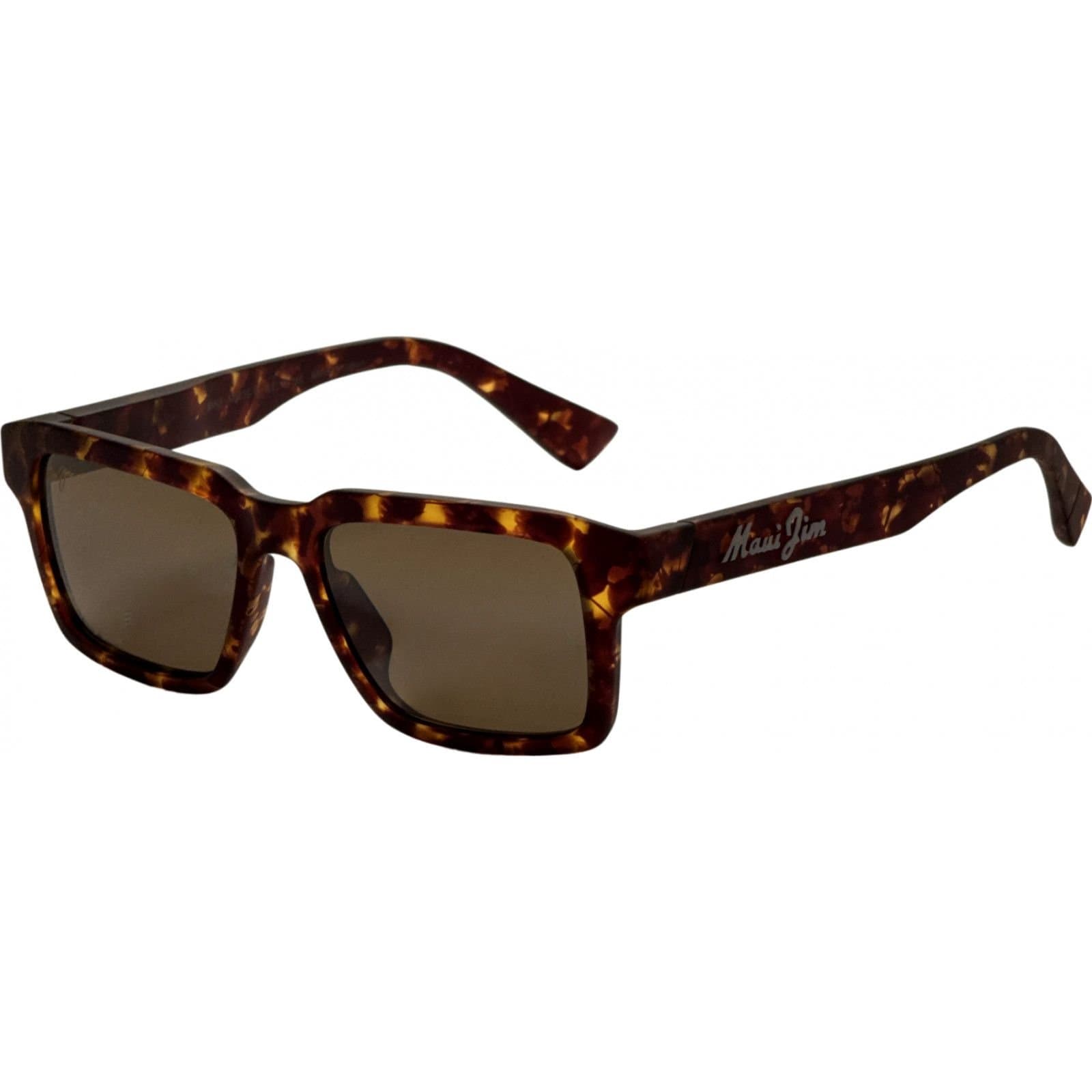 Maui Jim Maui Jim Men's MJ0635S-002 Kahiko Square/Rectangle Sunglasses in Brown