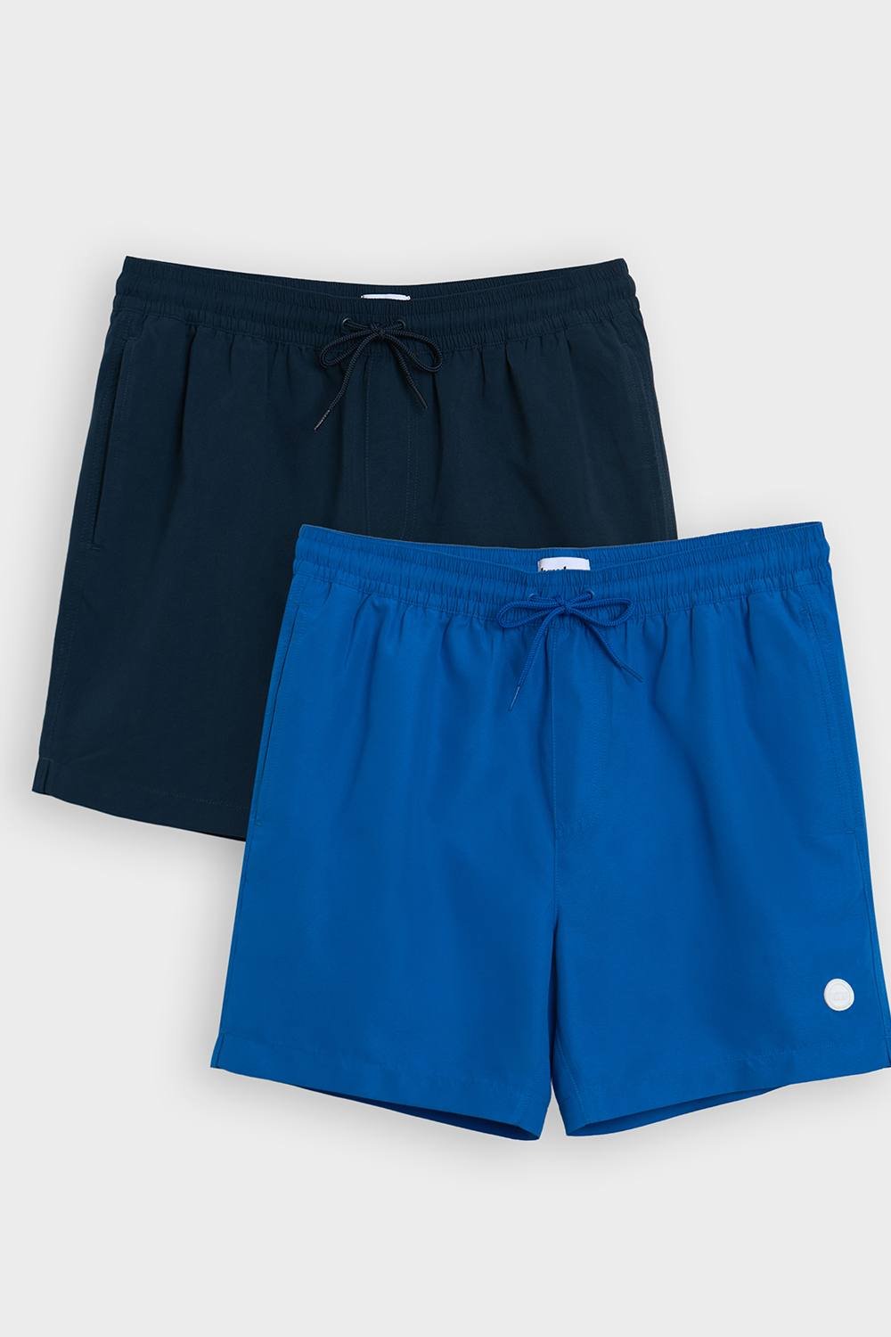 Threadbare Threadbare Men's 2-Pack Quick Dry Swim Shorts in Blue - 2