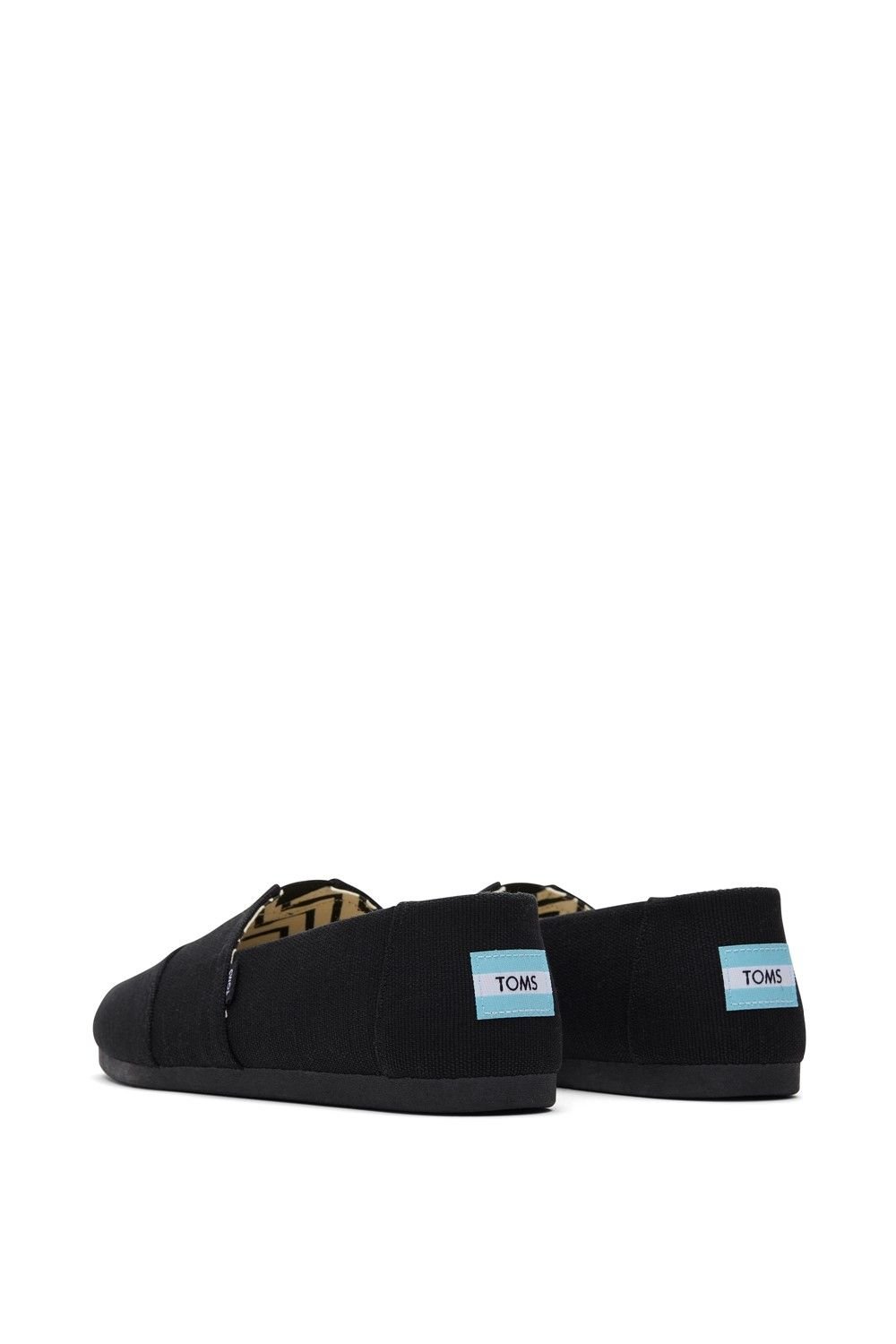 TOMS TOMS Men's Alpargata Slip on Shoe in Black - 2