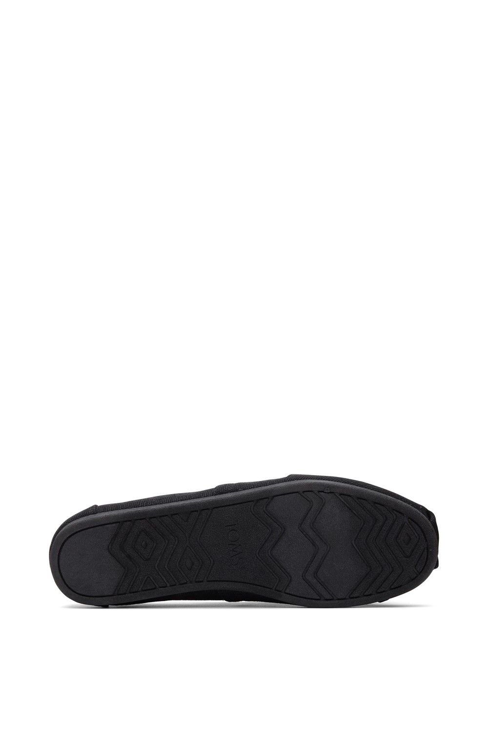 TOMS TOMS Men's Alpargata Slip on Shoe in Black - 4