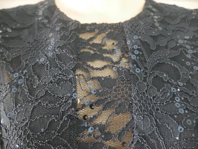 New Look Blue Lace Overlay Dress Size 10 Wiggle Evening Party New Look Cocktail Formal - 1