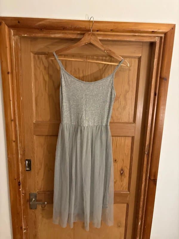 Topshop Topshop grey dress with tutu skirt