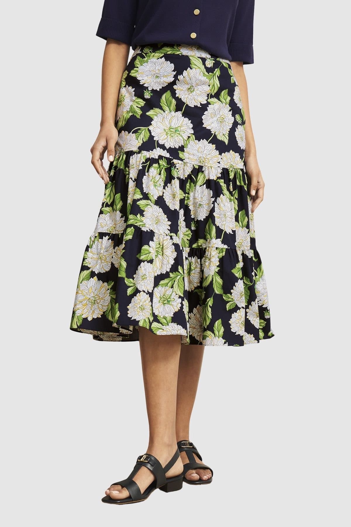 Hobbs London Hobbs London Women's Dorothea Skirt in Navy