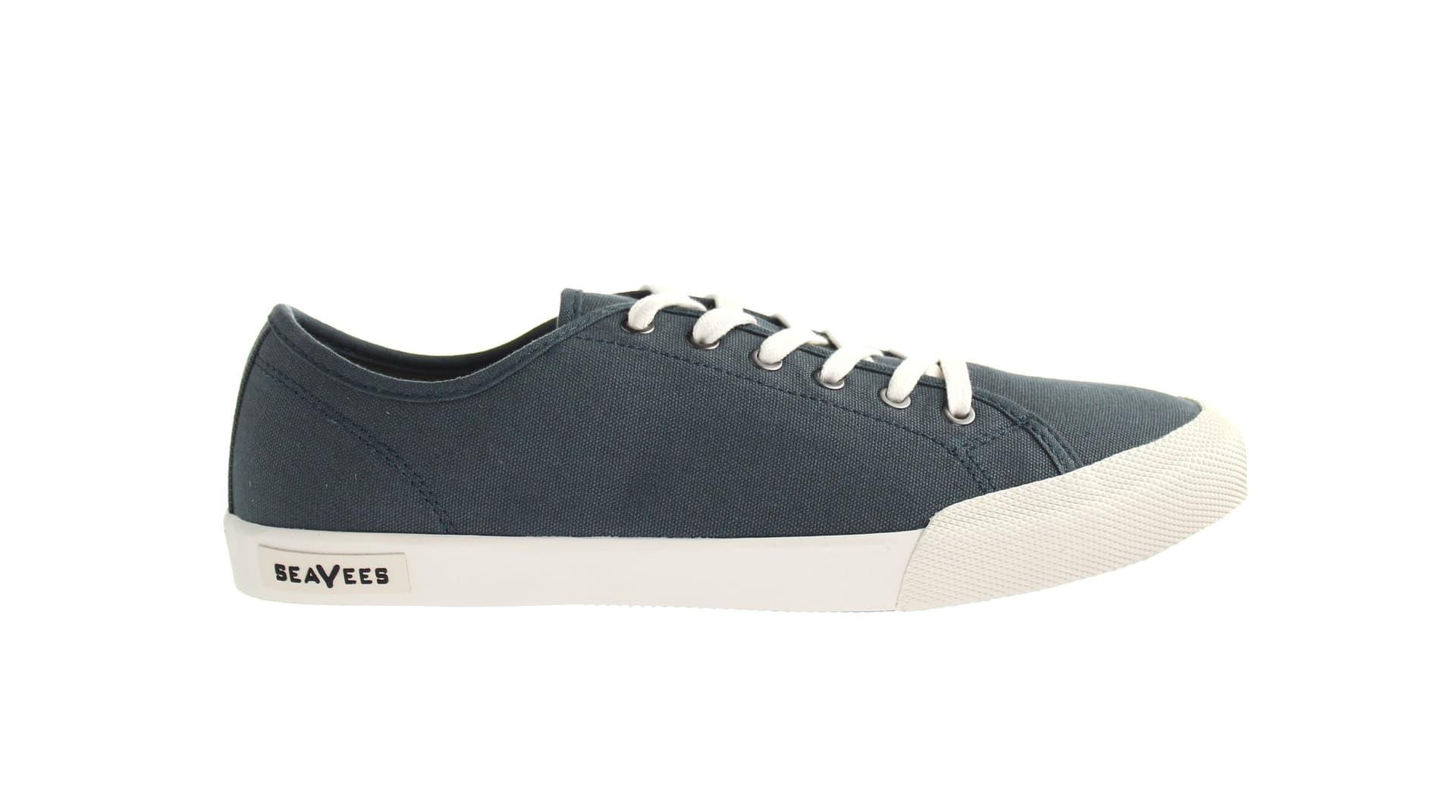 Seavees Seavees Women's Monterey Sneaker Slate Navy Lace-Up Canvas