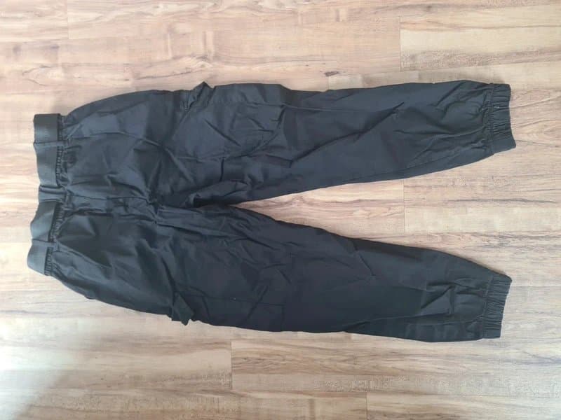 ASOS Black Cargo Belted Pants