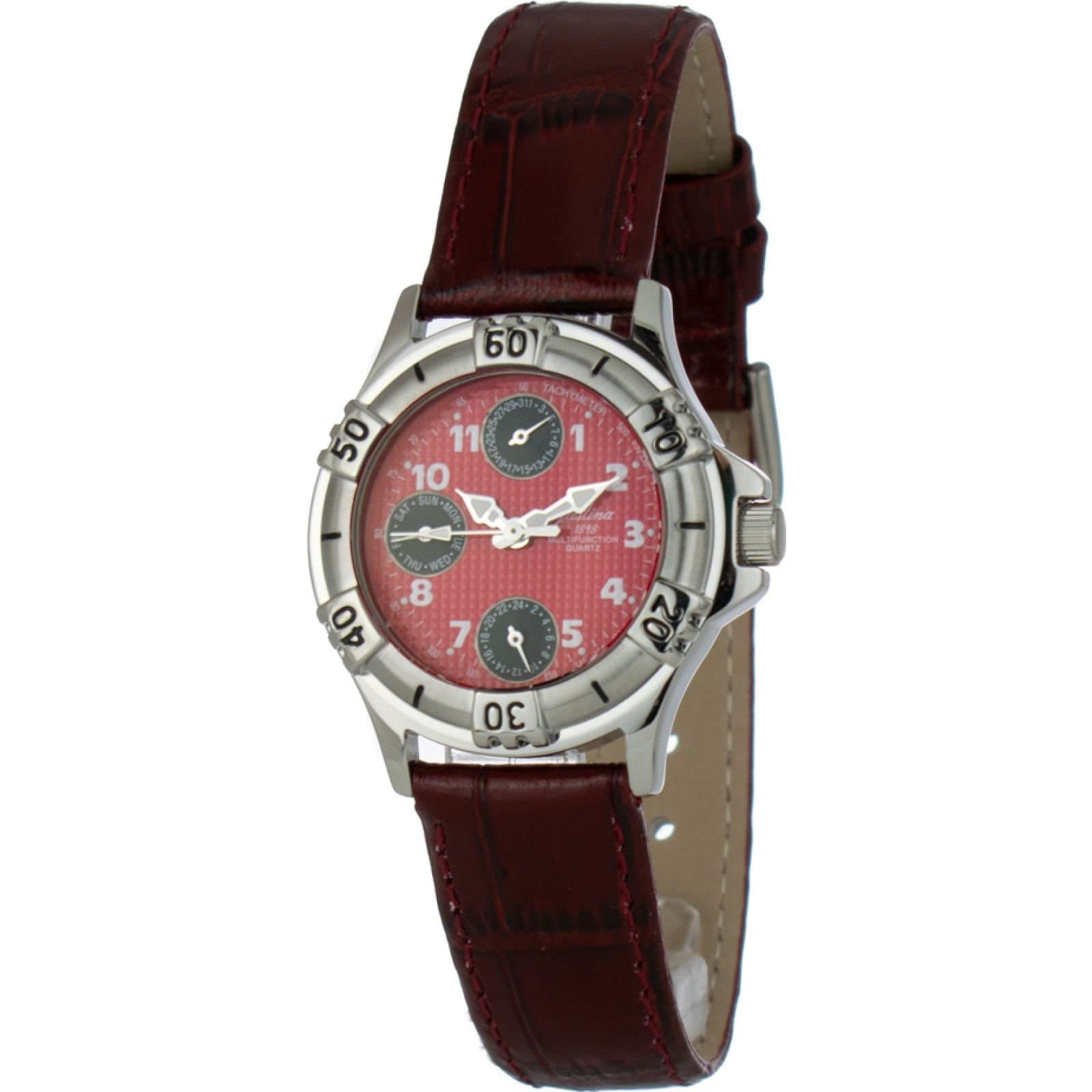 Justina Justina Women's 32552R 30mm Quartz Watch in Brown