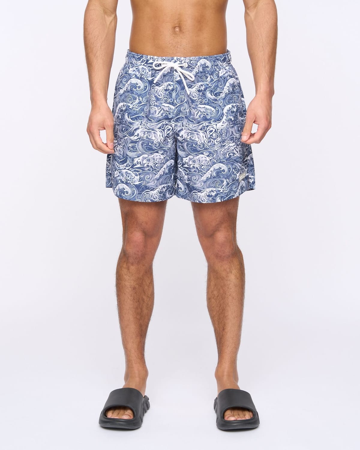 Henleys Henleys Men's Henwave Swim Shorts in Navy - 1