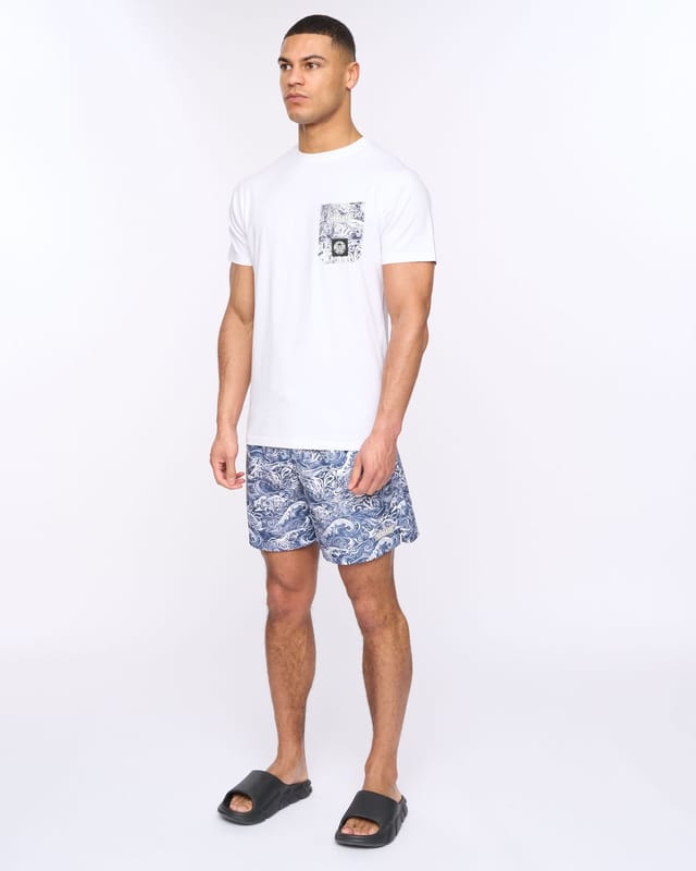 Henleys Henleys Men's Henwave Swim Shorts in Navy - 2