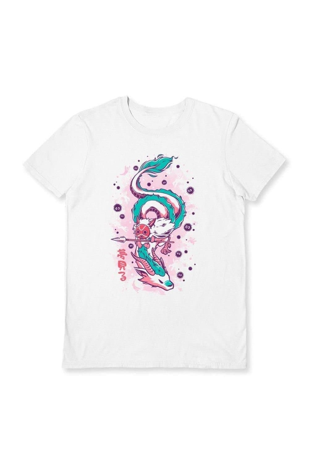 Ilustrata Ilustrata Men's The Princess & The Dragon T-Shirt in White