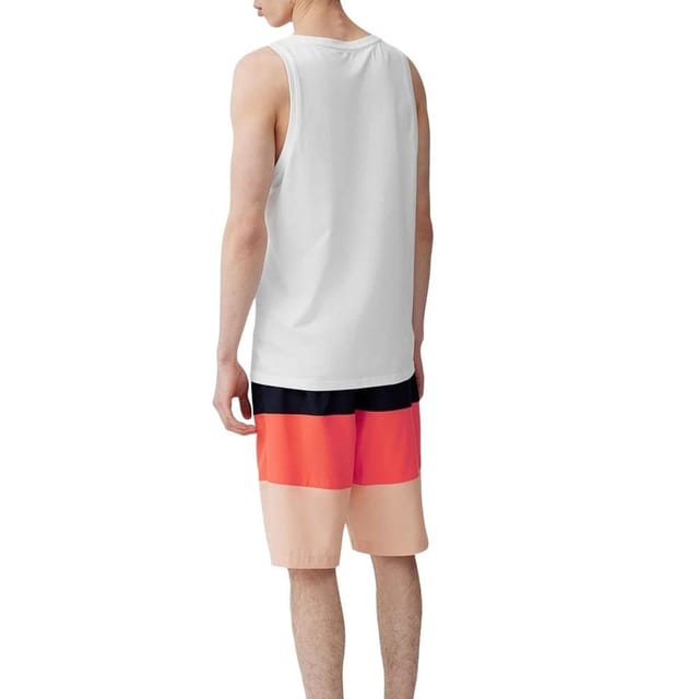 4F 4F Men's SS23UBDSM024 Swim Shorts in Dark Red - 2