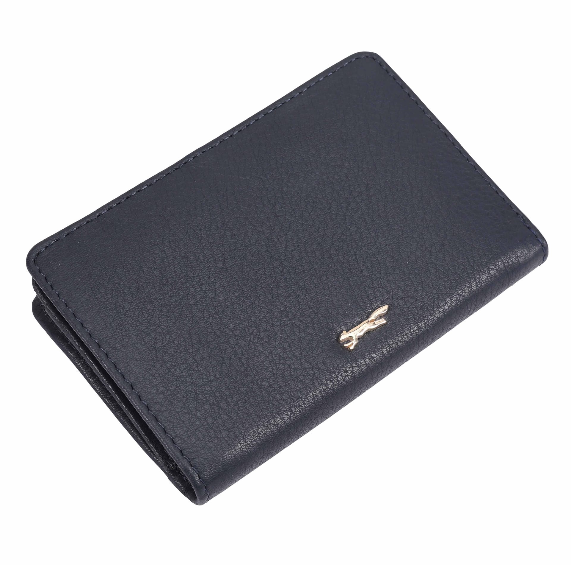 Paul Costelloe Paul Costelloe Women's Solidago Leather Purse in Navy - 4