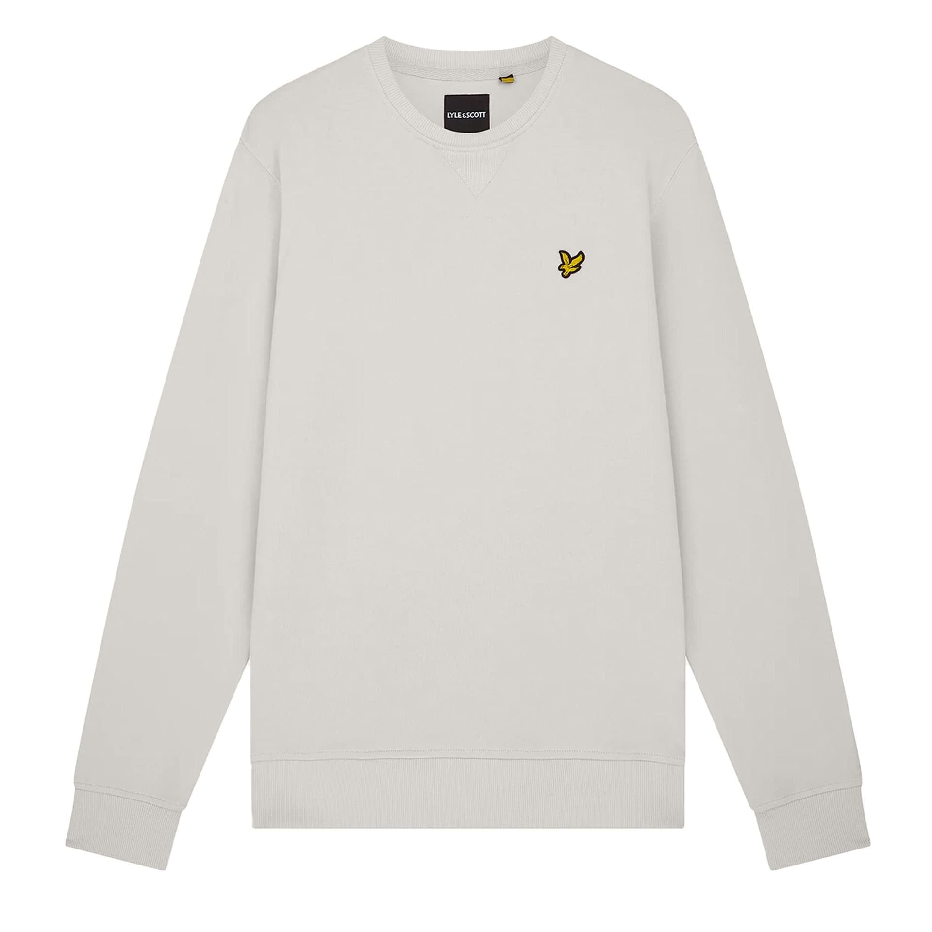 Lyle & Scott Lyle & Scott Men's Crew Neck Long-Sleeved Sweatshirt in Light Tan