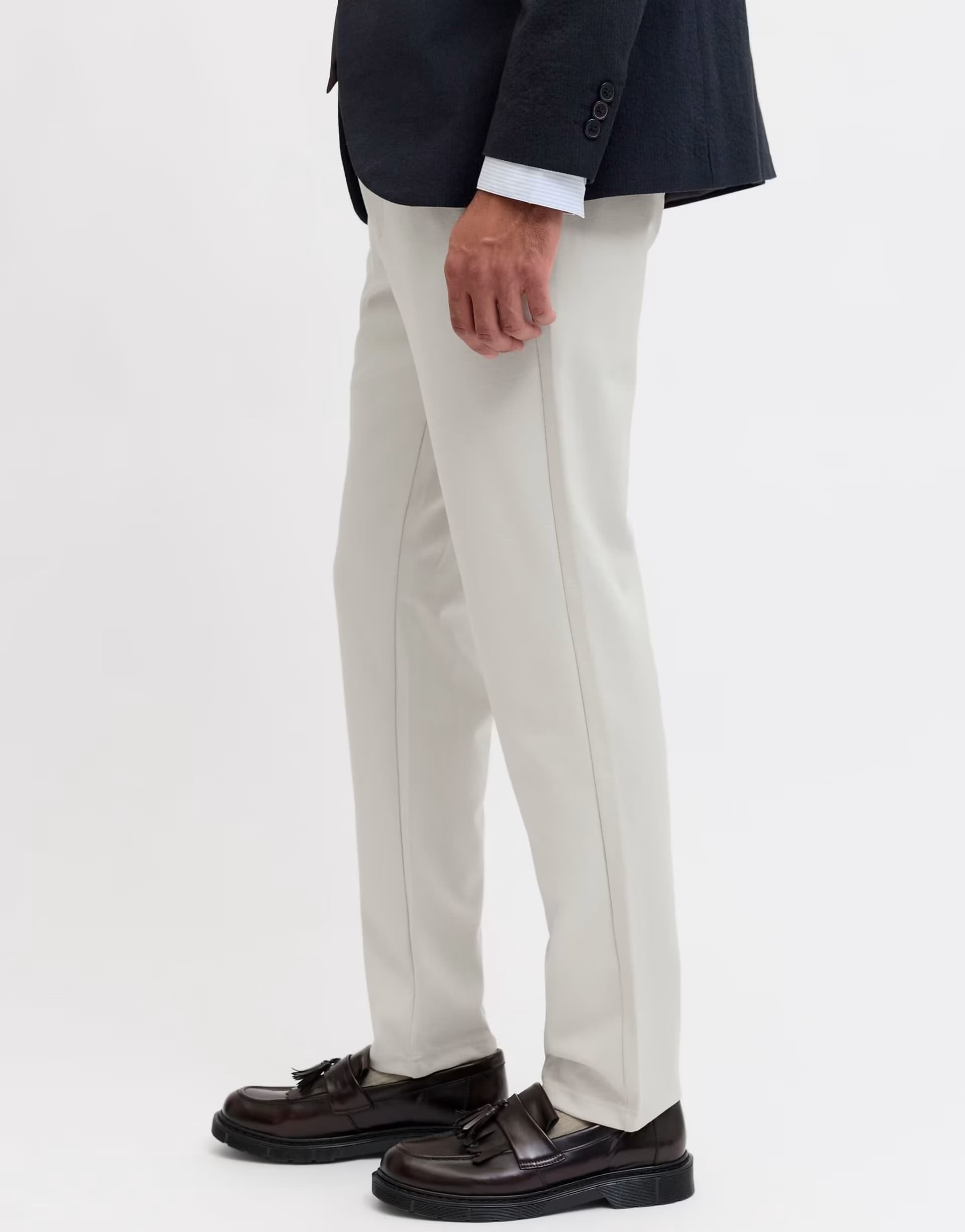 ASOS Jack & Jones Chino trousers in moonbeam