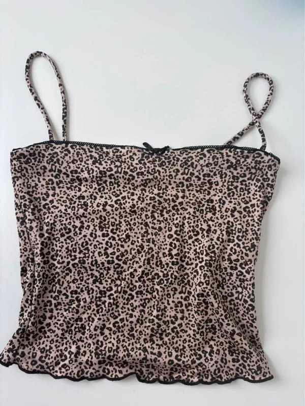 Bershka Leopard Print Cami