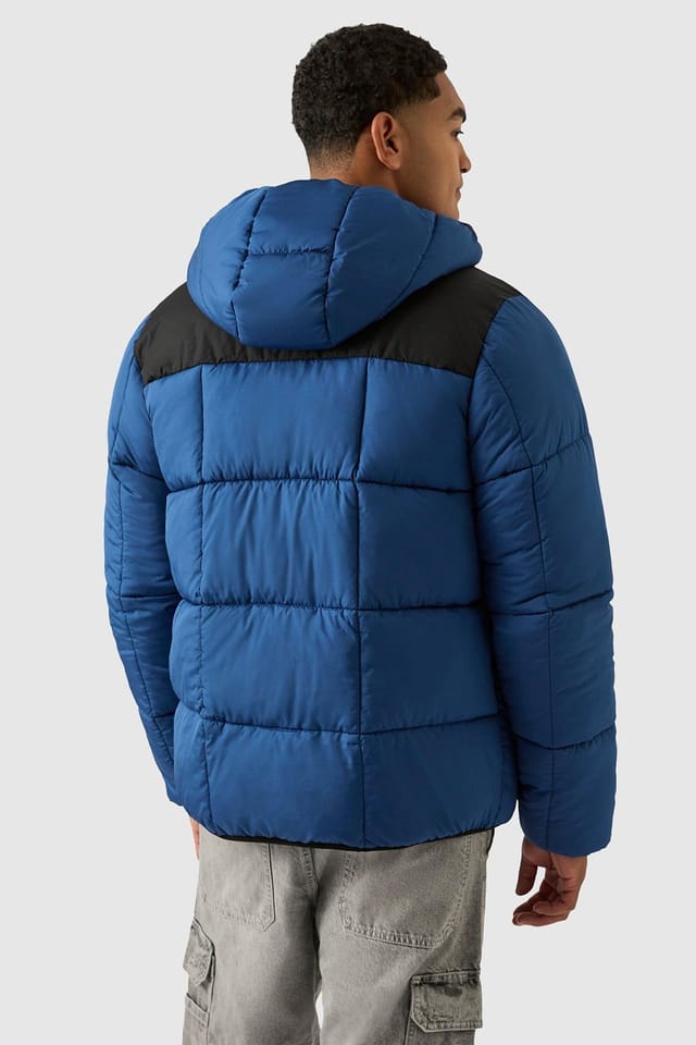 Reebok Reebok Men's Reversible Puffer in Blue - 2