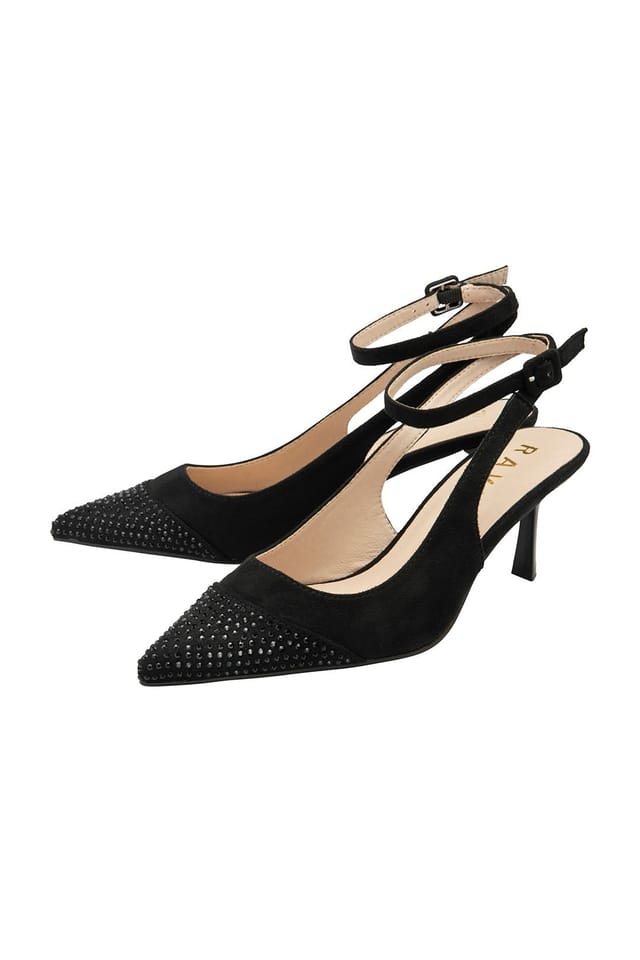 Ravel Ravel Women's 'Catrine' Pointed-Toe Court Shoes in Black - 2