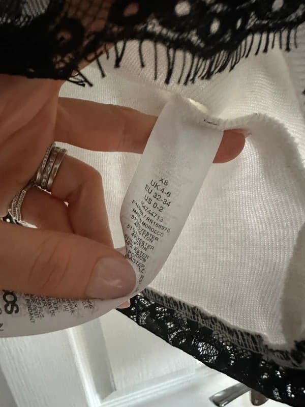 ASOS Design ASOS Design asymmetric lace detail jumper