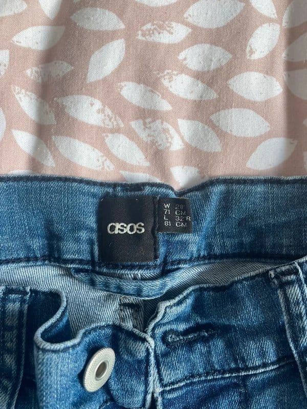 ASOS Blue Denim Skinny Jeans W28