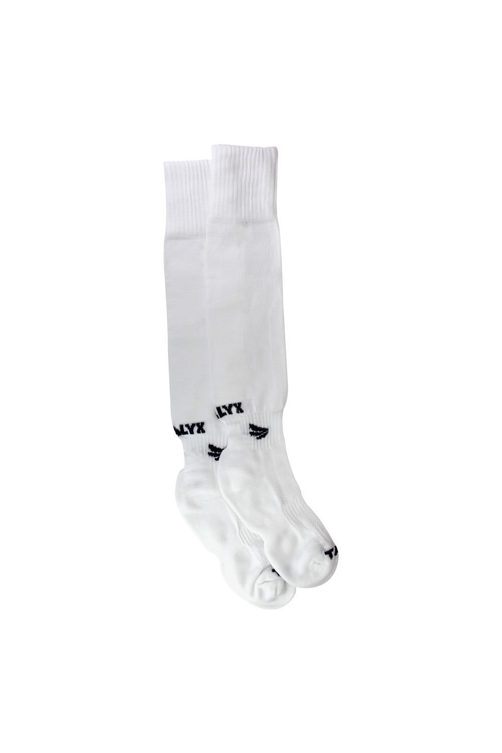 TALYX TALYX Men's 1 Pack Cushioned Moisture Wicking Football Socks in White - 2