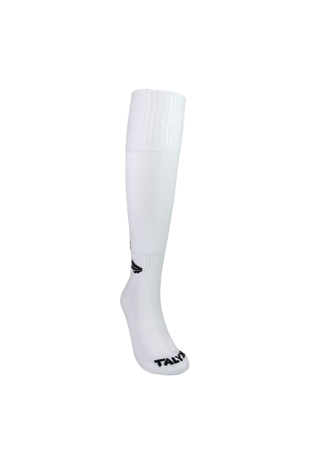 TALYX TALYX Men's 1 Pack Cushioned Moisture Wicking Football Socks in White - 4