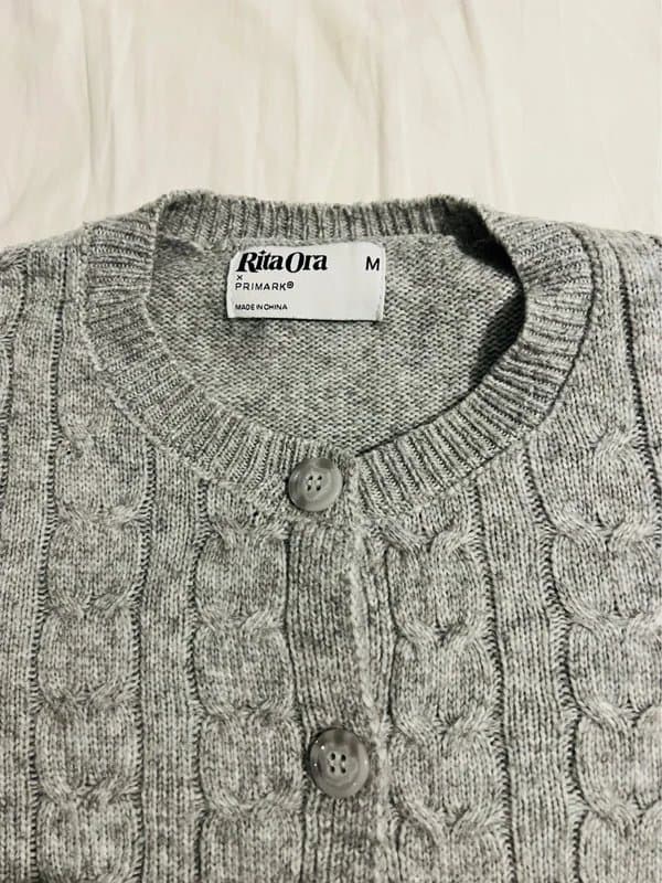 New Look New look Rita Ora grey cropped knit M